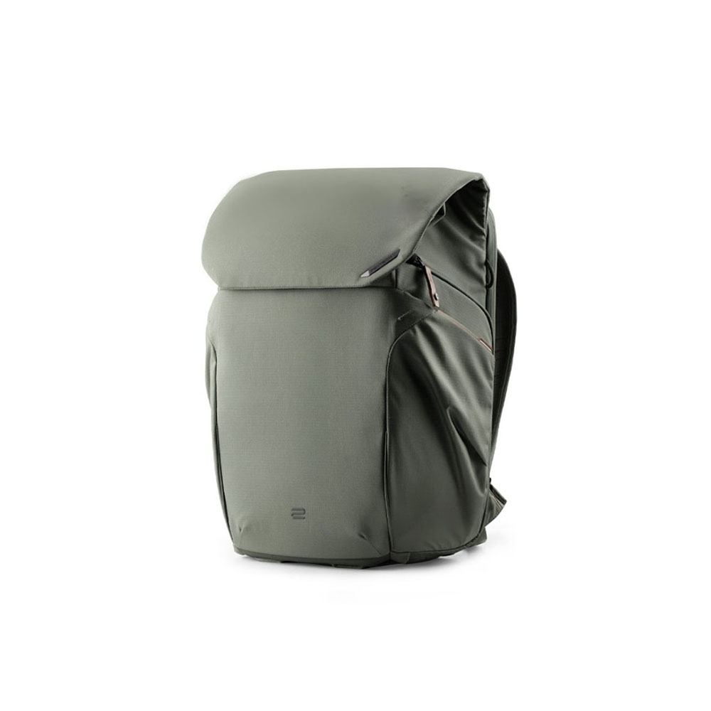 피지테크 원고2 카메라 데일리 백팩 20L 그린 P-CB-201