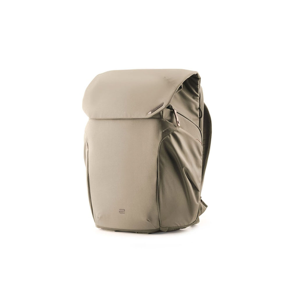 피지테크 원고2 카메라 데일리 백팩 20L 베이지 P-CB-202