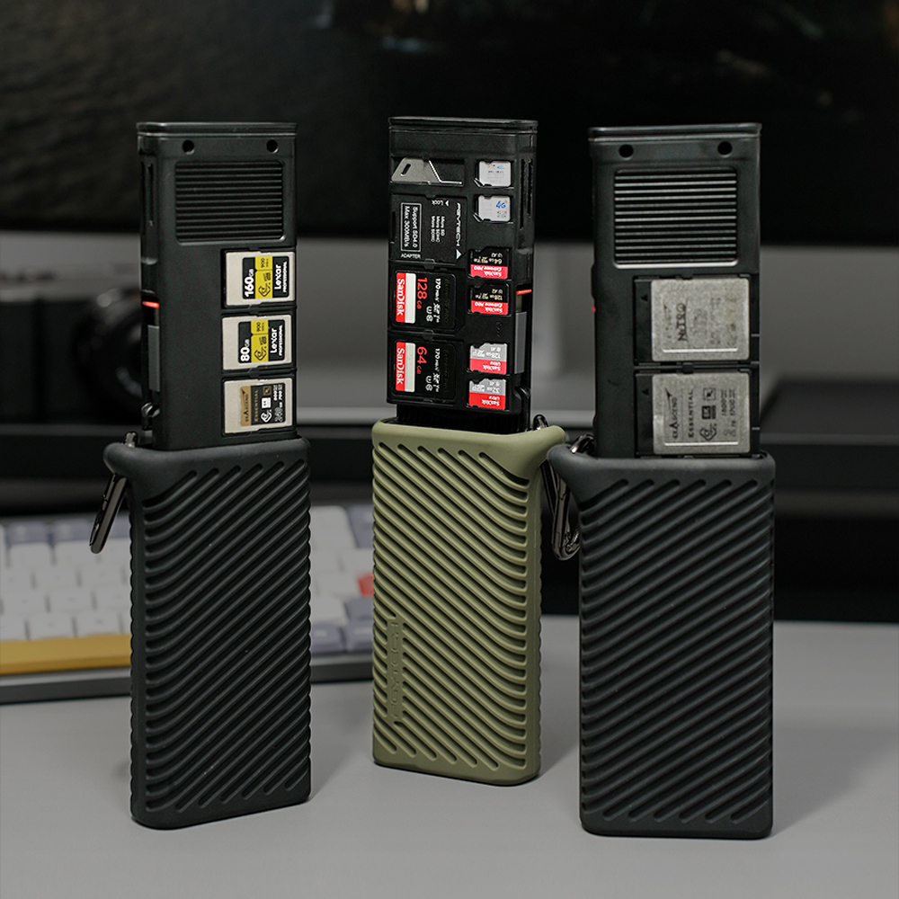 [소니 알파 콜라보] 피지테크 CFexpress 고속 카드리더기 케이스 타입A USB 3.2 블랙