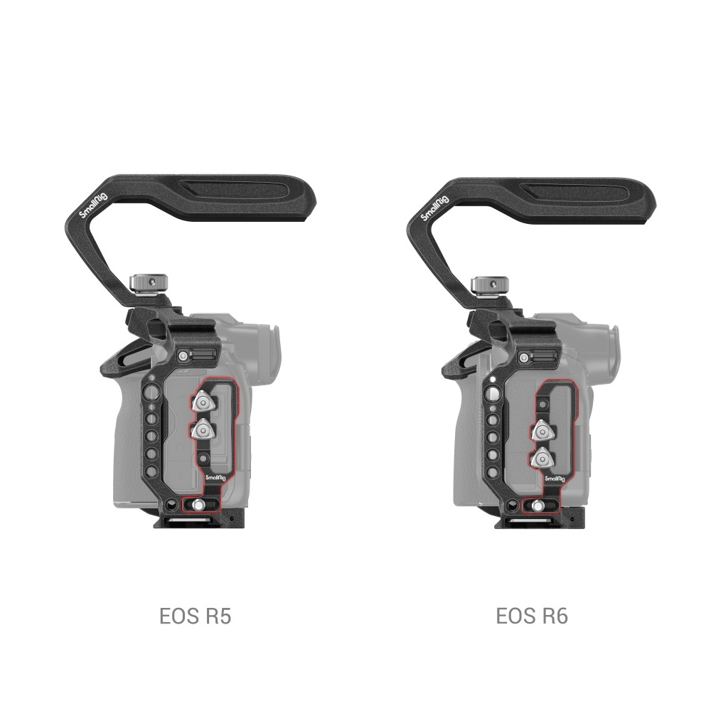 [캐논 EOS 콜라보] 스몰리그 블랙맘바 캐논 EOS R5 / R6 / R5C 케이지 키트 3234B