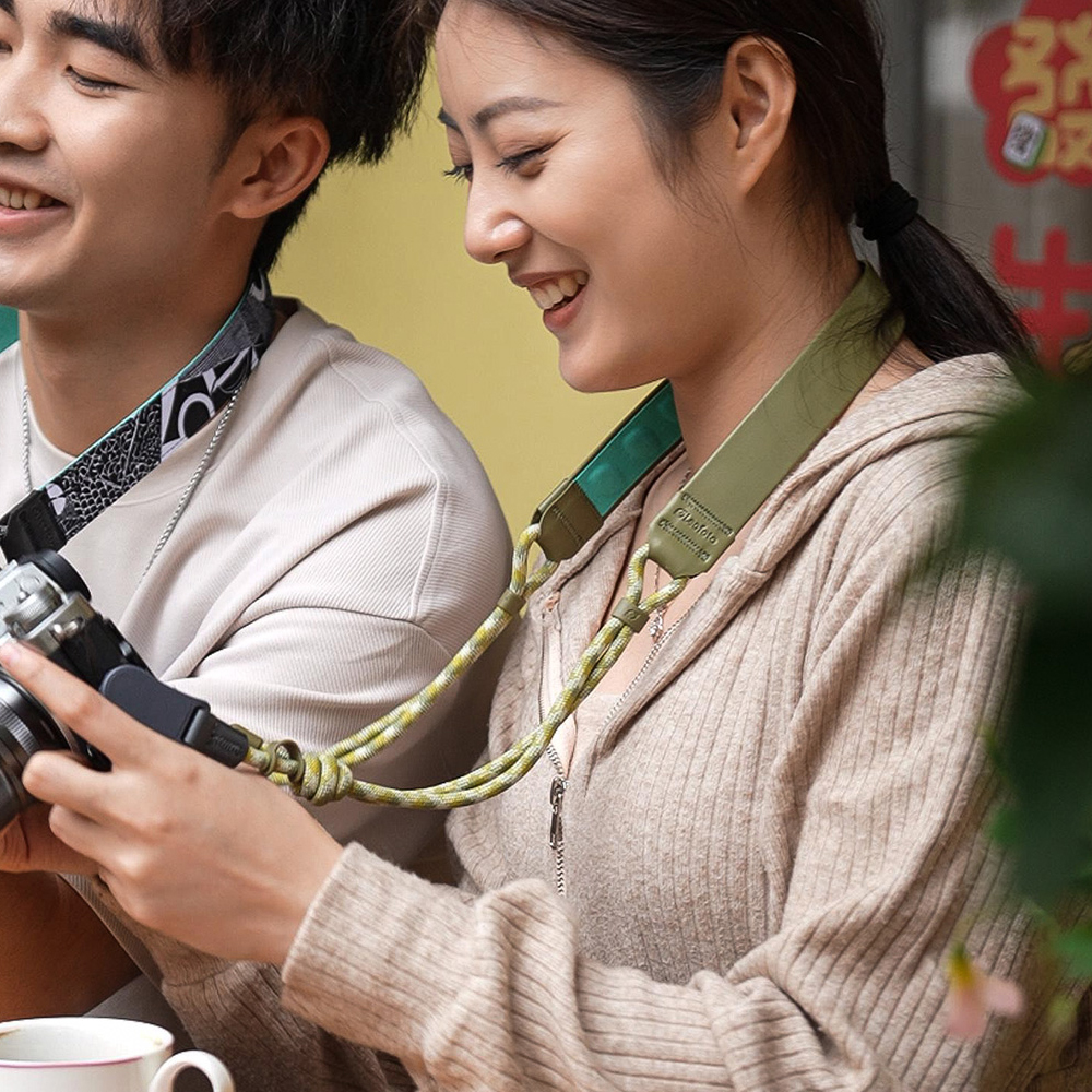 레오포토 카메라 스트랩 그린 L-CS-203