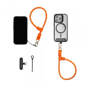 스몰리그 FilMov 스마트폰 핸드 스트랩 오렌지 5302