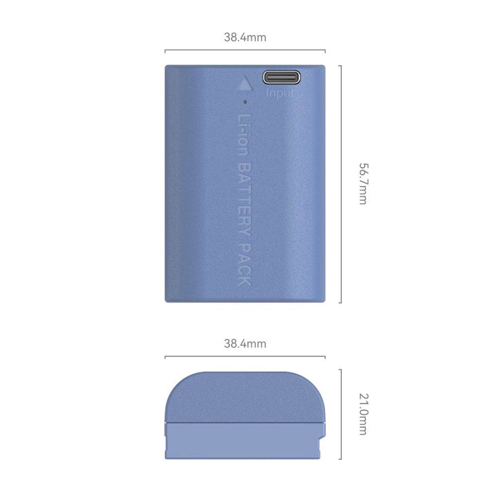 [로케트펀치 구독자 이벤트] 스몰리그 캐논 LP-E6NH 카메라 배터리 USB-C 충전식 KC인증 2400mAh 4264