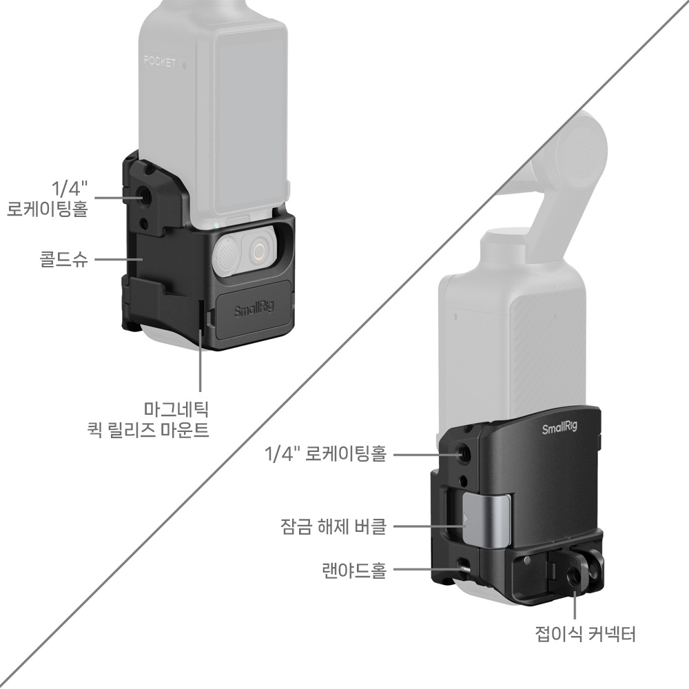 스몰리그 DJI 오즈모 포켓3 케이지 5072