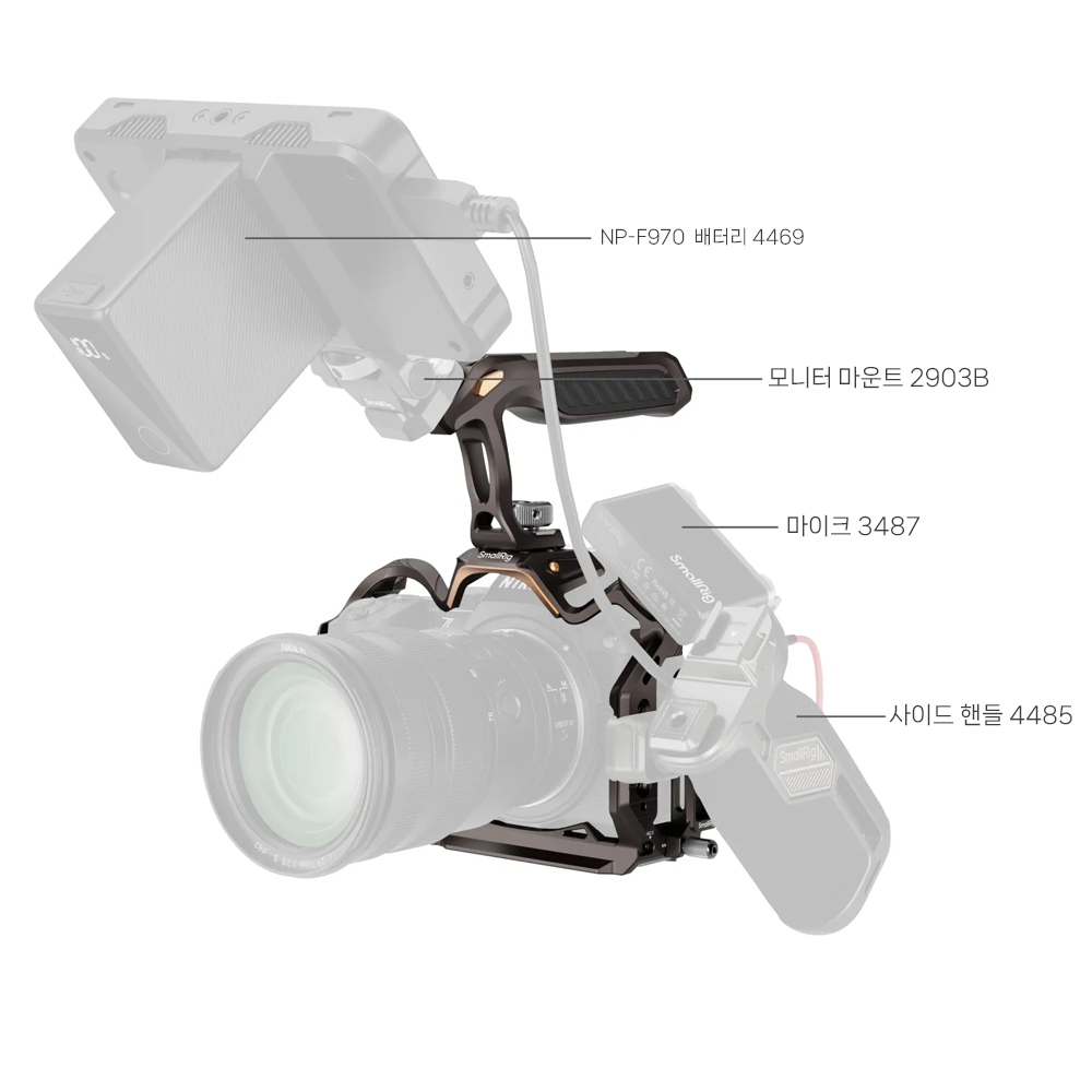 스몰리그 나이트 이글 니콘 Z5II / Z7II / Z6II 케이지 키트 5259