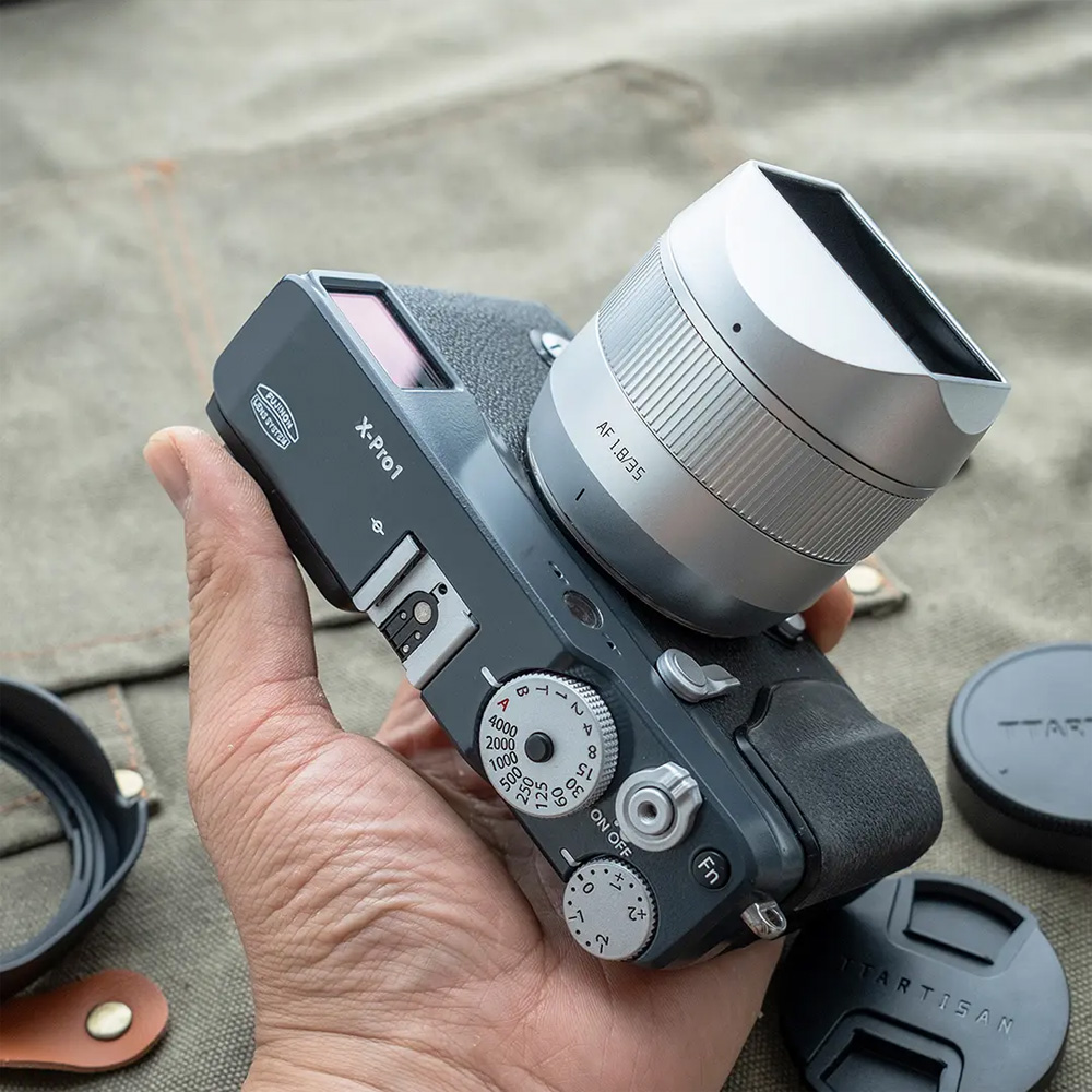 티티아티산 AF 35mm F1.8 II 후지 X마운트 APS-C 렌즈 실버