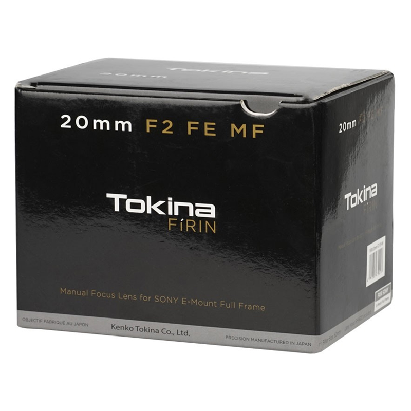 [리퍼비시 A] 토키나 Firin 20mm F2 FE MF 광각렌즈 소니 E마운트