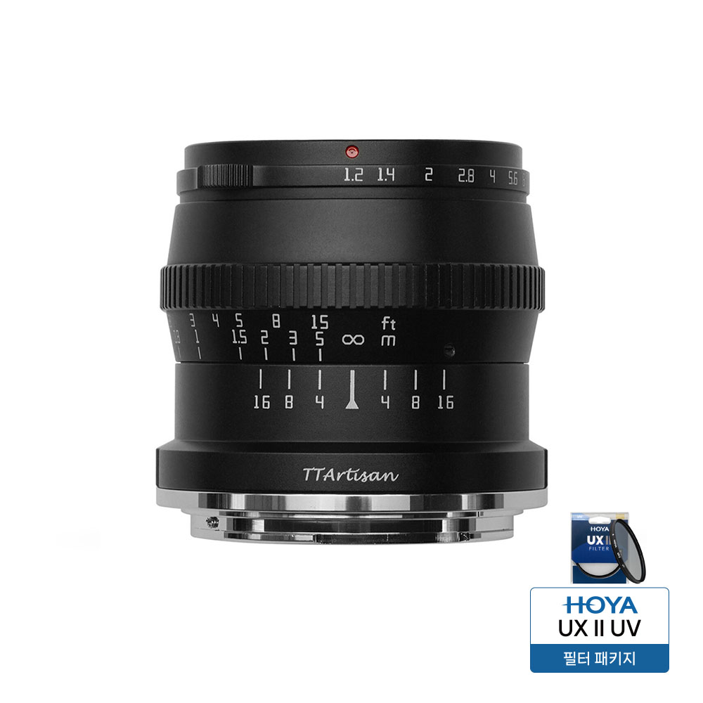 티티아티산 MF 50mm F1.2 캐논 RF마운트 APS-C 렌즈 블랙