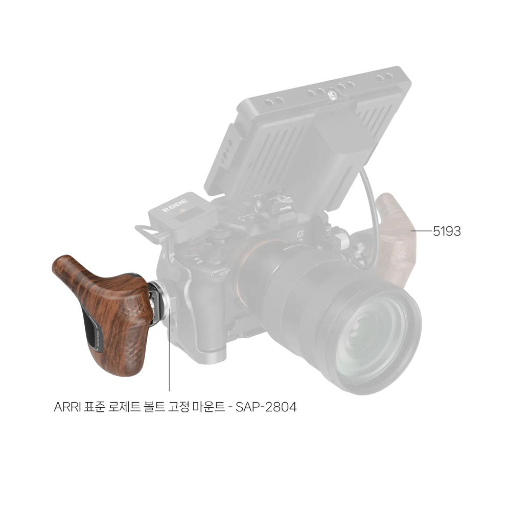 스몰리그 이미지그립 좌측 사이드 핸들 아리 로제트 5162