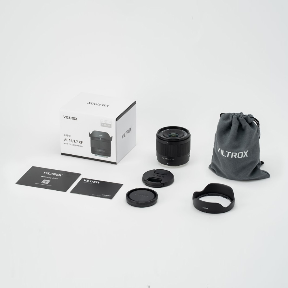 빌트록스 15mm F1.7 후지 X마운트 APS-C 렌즈