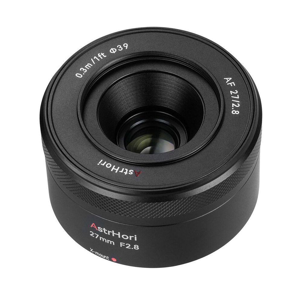 아스트로호리 AF 27mm F2.8 APS-C 렌즈 후지 X 마운트 블랙