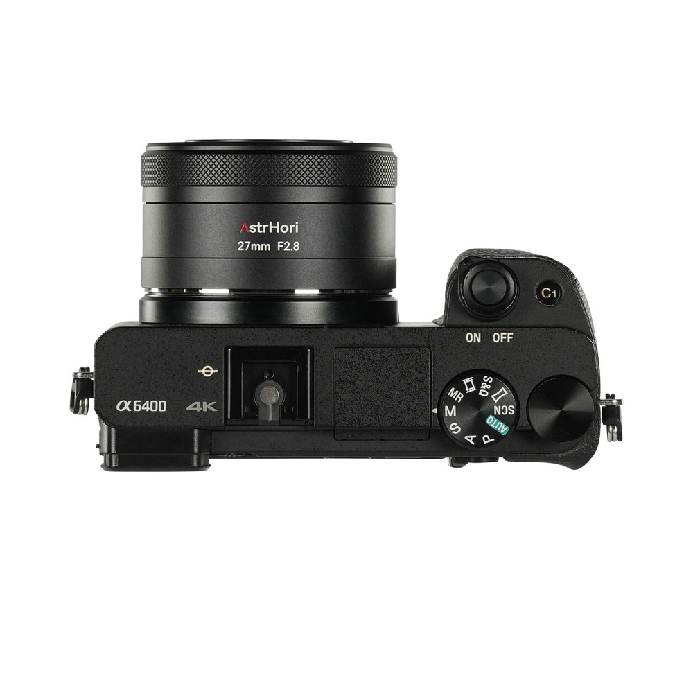 아스트로호리 AF 27mm F2.8 APS-C 렌즈 소니 E마운트 블랙