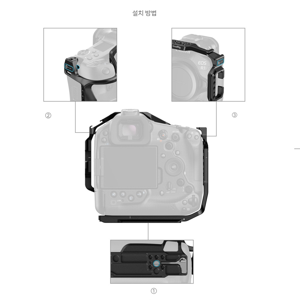 스몰리그 캐논 EOS R1 케이지 5413