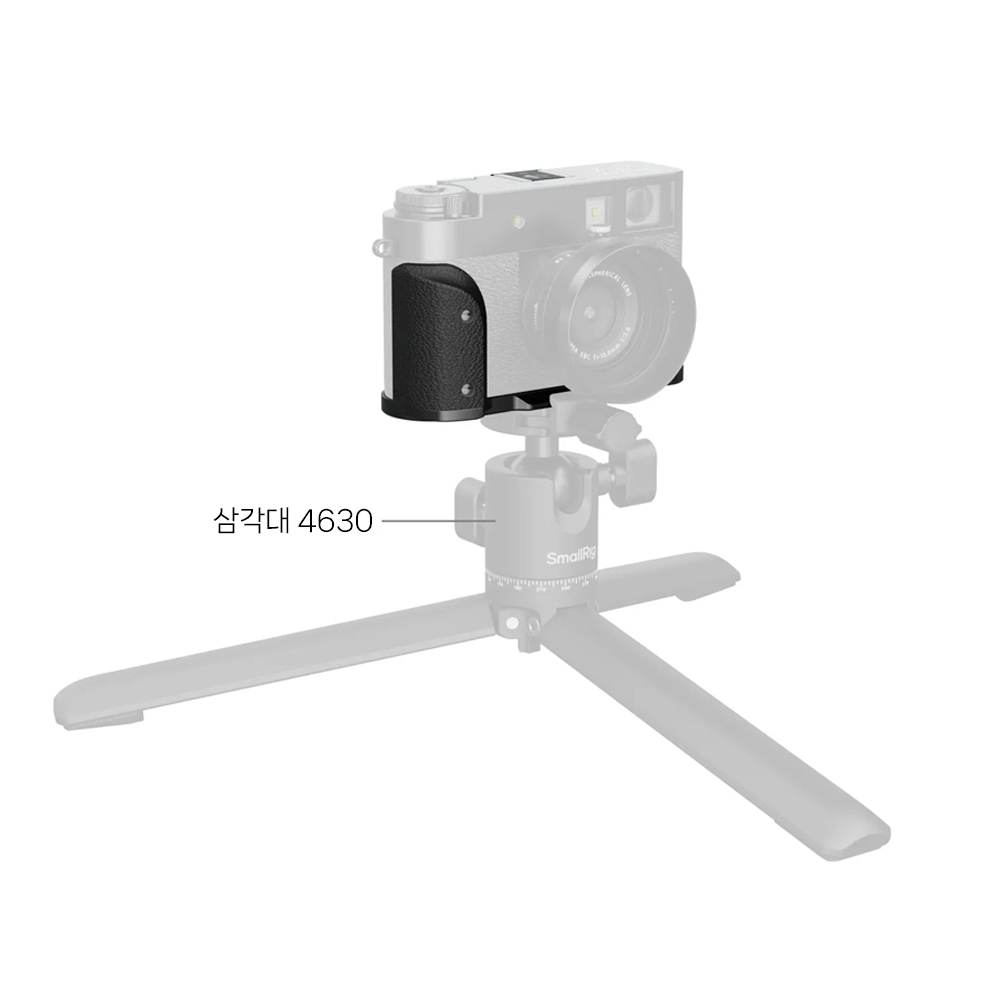 스몰리그 후지 X half 그립 플레이트 블랙 5332