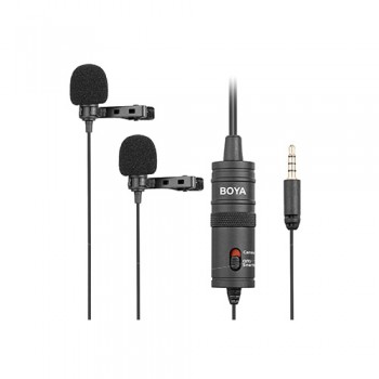 [리퍼비시 A] 보야 BOYA BY-M1DM 무지향성 듀얼 핀마이크