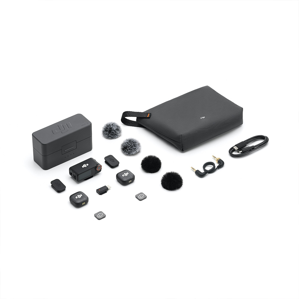 DJI Mic 3 (2 TX + 1 RX + 충전 케이스)