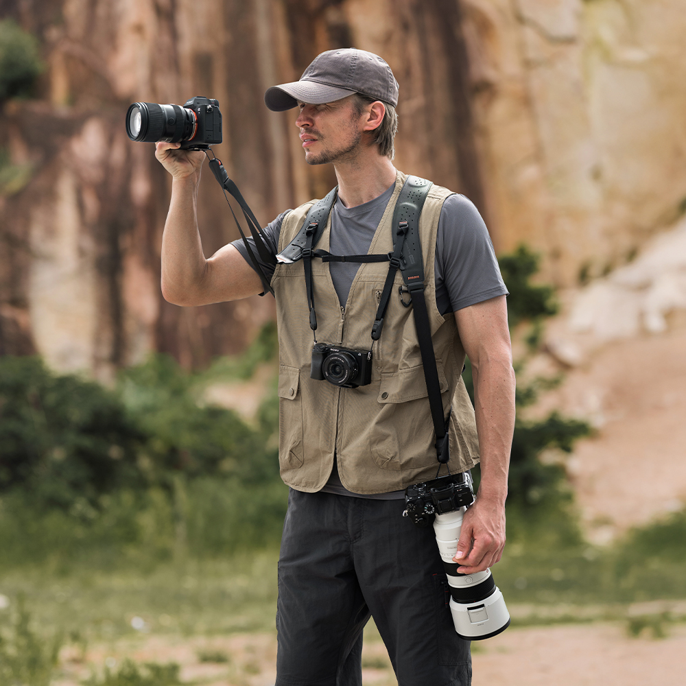 [스티브배 작가 예약구매] 피지테크 카메라스트랩 MASTER 블랙