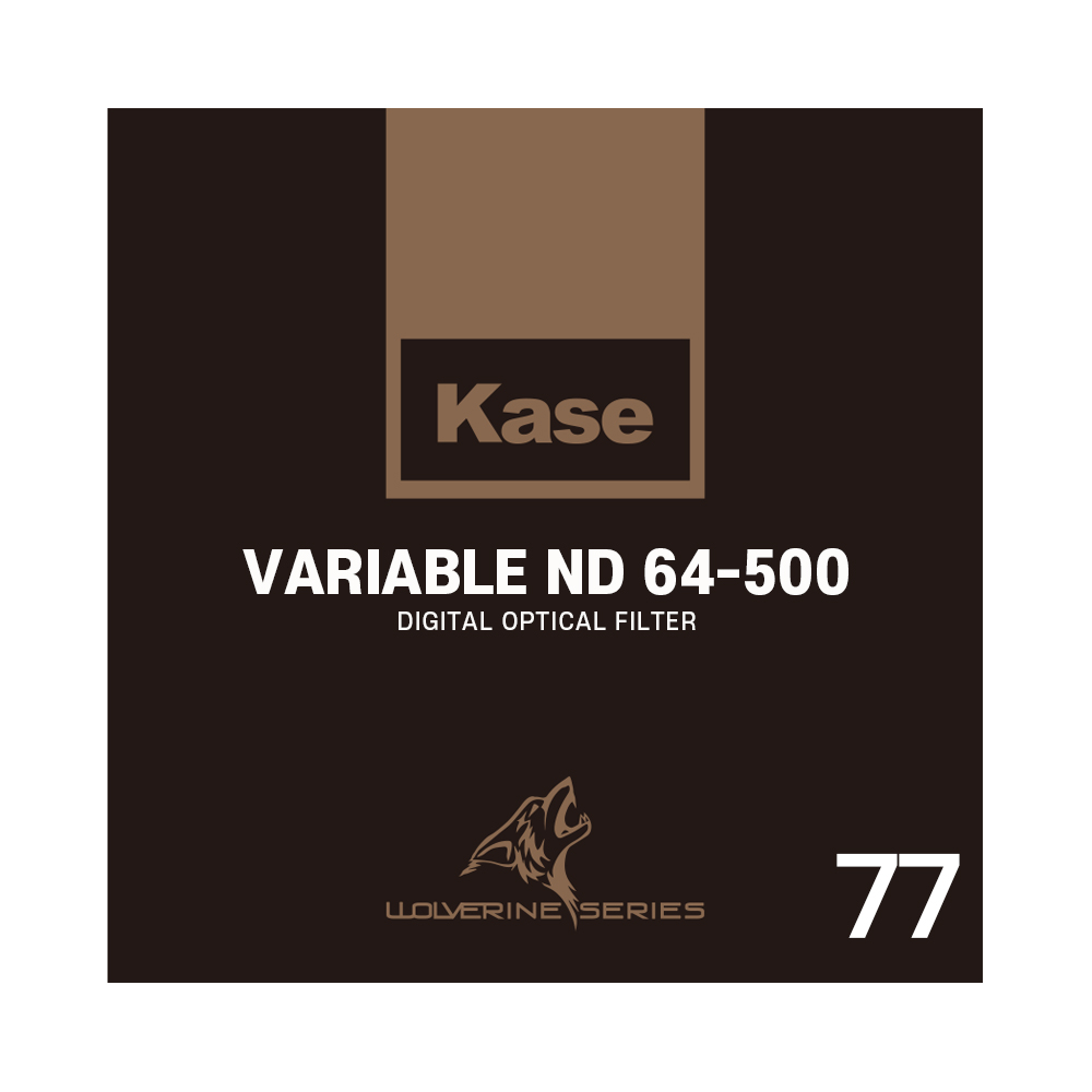 [리퍼비시 A] 카세 ND64-ND500 가변필터 X 현상제로 77mm 렌즈필터