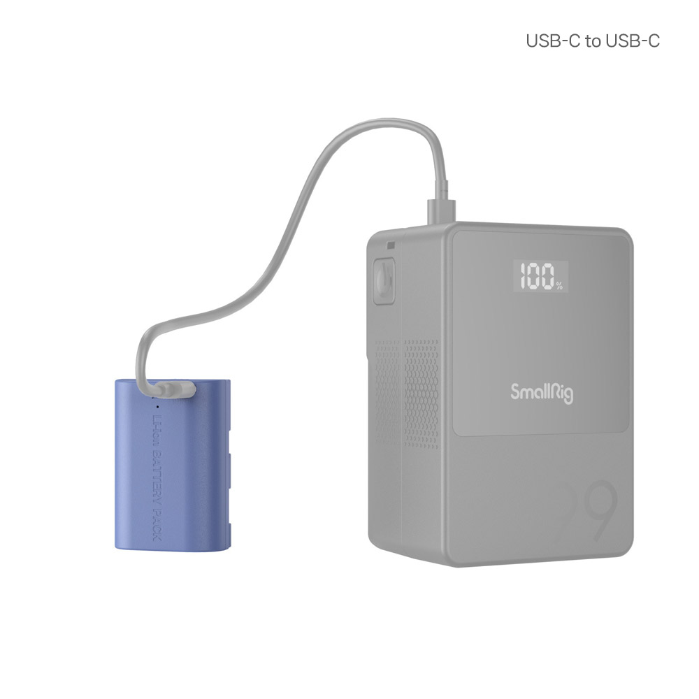 스몰리그 캐논 LP-E6P 카메라 배터리 USB-C 충전식 KC인증 5406