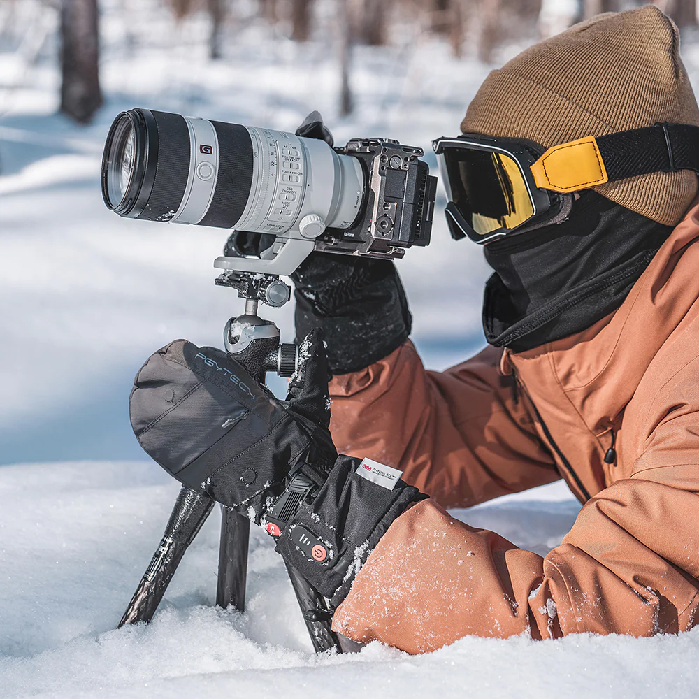 피지테크 마스터 사진 촬영 발열장갑 터치스크린 지원 M P-GM-201