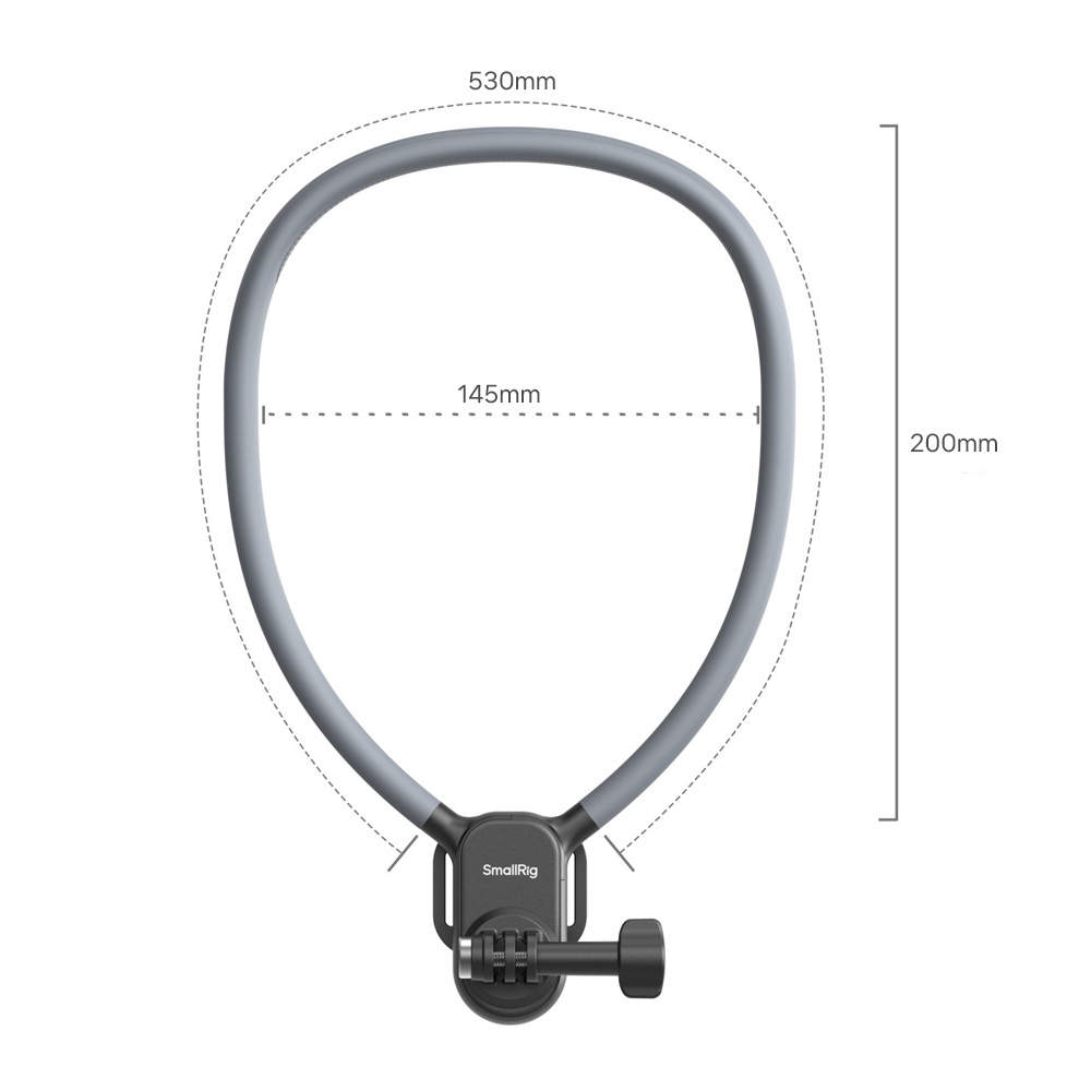 스몰리그 5596 액션캠 퀵릴리즈 넥마운트