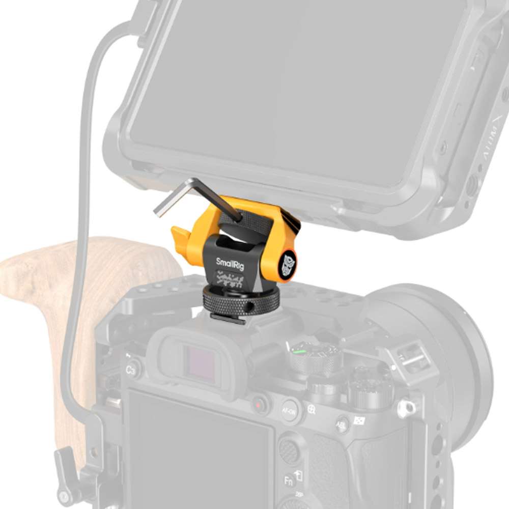 스몰리그 5519 범블비에디션 스위블 틸트 조절식 콜드슈 모니터 마운트