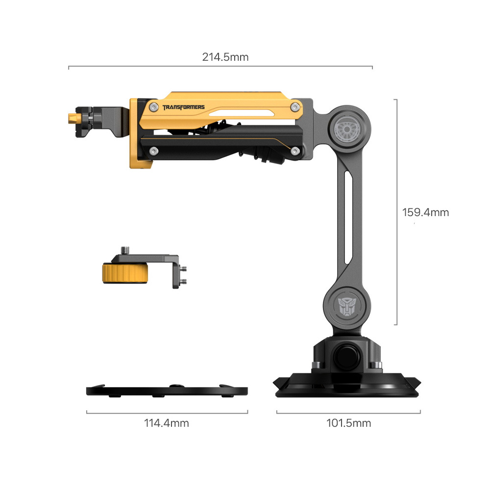 스몰리그 5528 범블비에디션 액션캠 석션컵