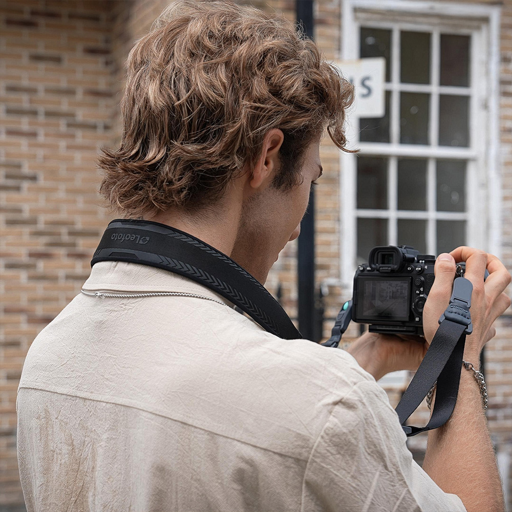 레오포토 L-CS-207 카메라 스트랩 블랙