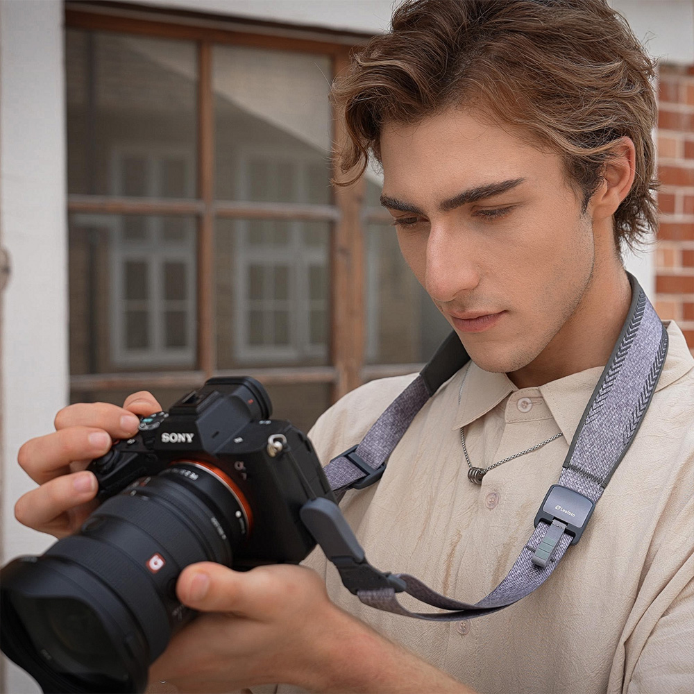 레오포토 L-CS-208 카메라 스트랩 그레이
