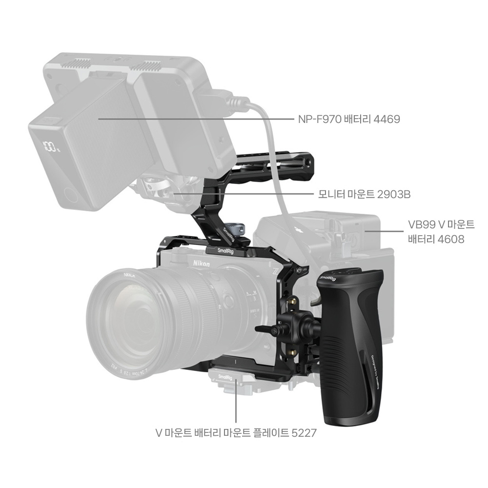 스몰리그 5468 니콘 ZR 카메라 케이지 키트 어드밴스드 에디션