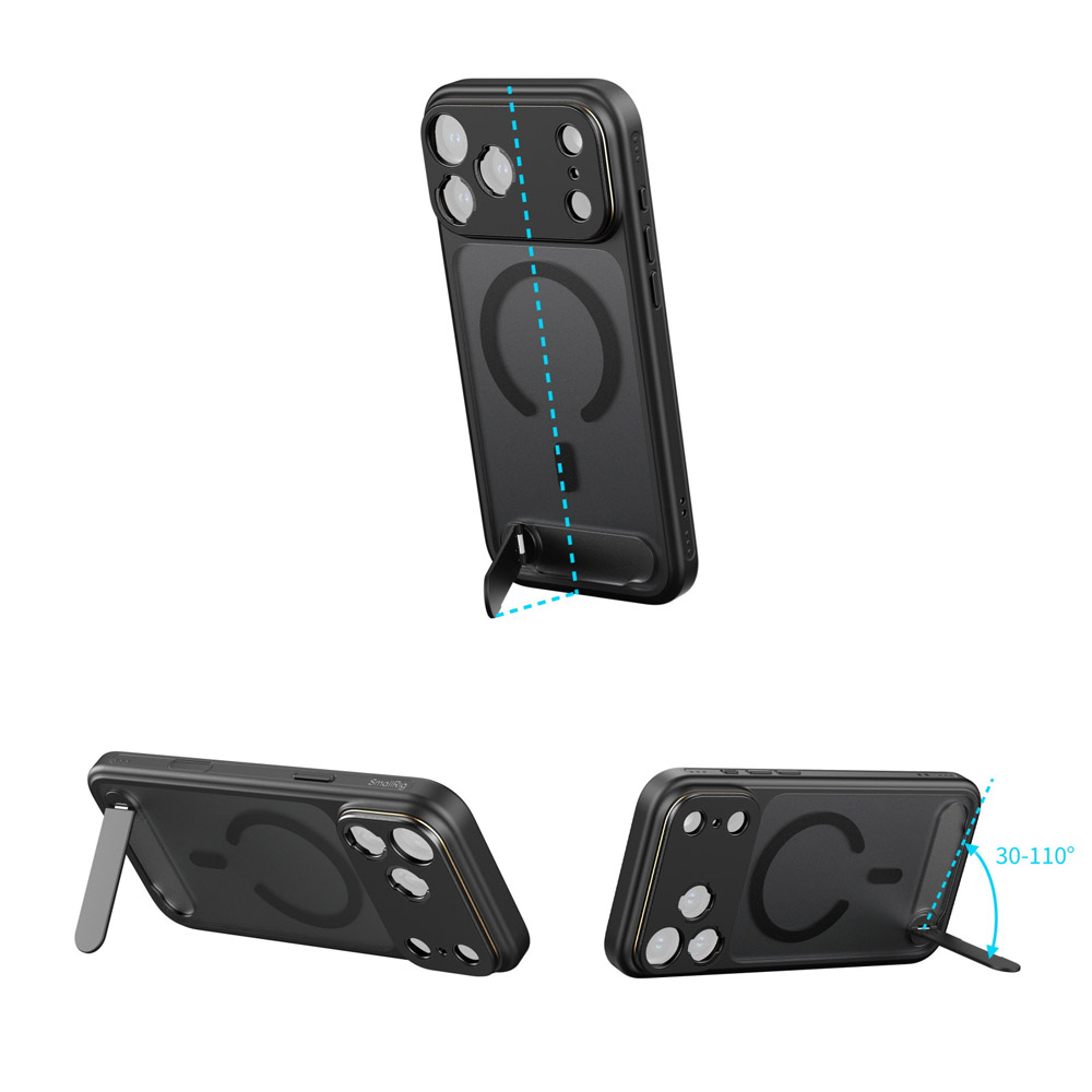 스몰리그 5551 아이폰17 프로 맥스 FilMov 초경량 케이스 블랙