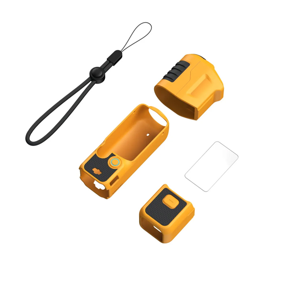 스몰리그 5114 DJI 오즈모 포켓3 실리콘 케이스 키트 어드벤스 범블비 에디션