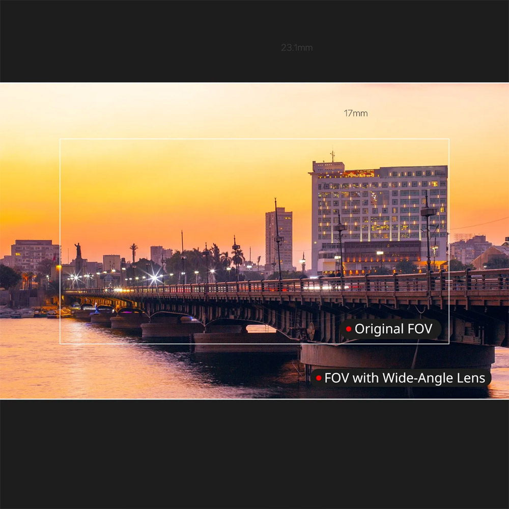 스몰리그 5650 DJI 오즈모 포켓3 와이드 앵글 렌즈