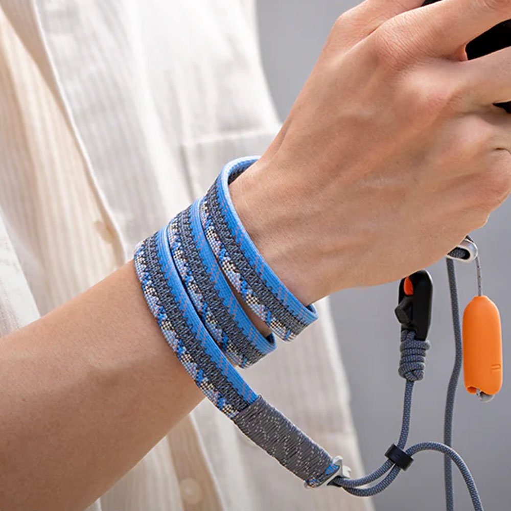 피지테크 카메라 스트랩 슬림 트렌디 블루 P-CB-434