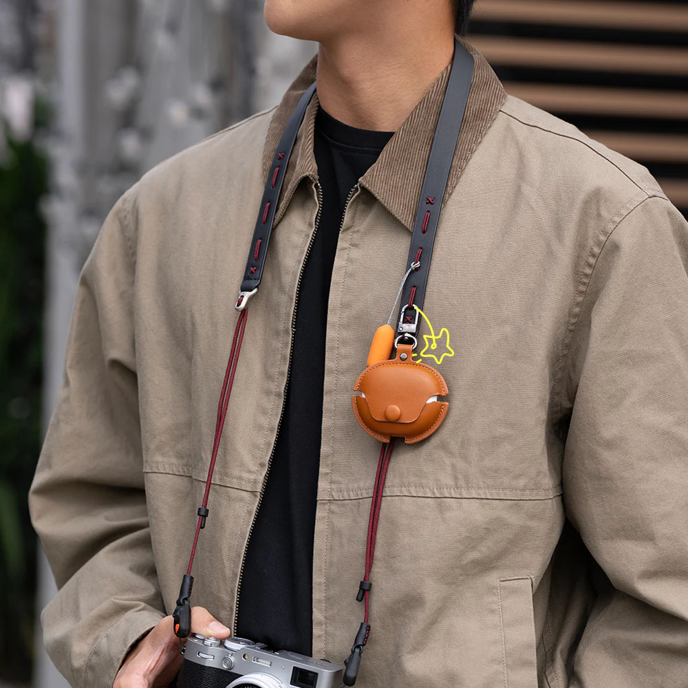 피지테크 카메라 스트랩 슬림 빈티지 블랙 P-CB-581