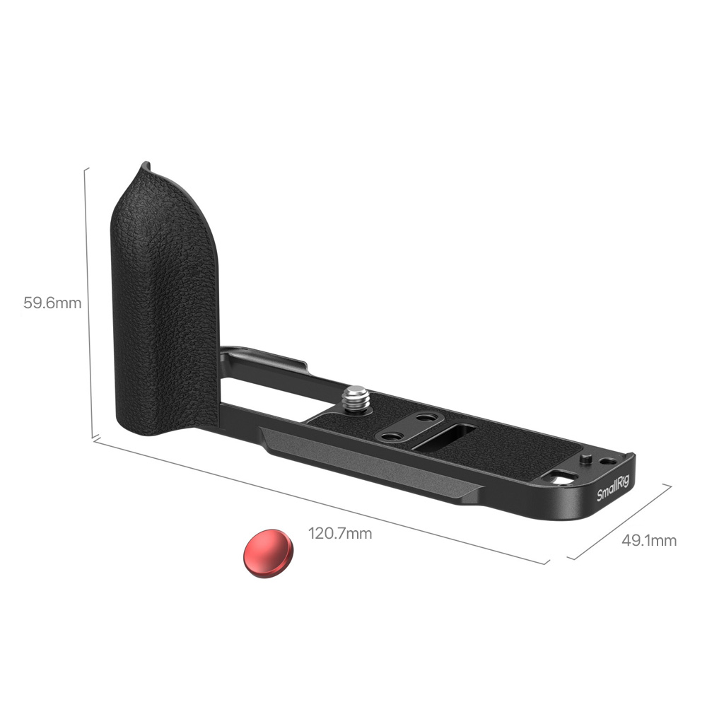스몰리그 5663 후지 X-T30 / X-T30 II / X-T30 III 그립 플레이트 블랙