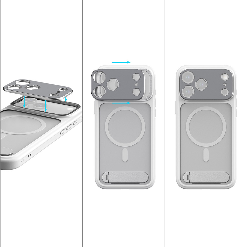 스몰리그 5552 아이폰17 프로 맥스 FilMov 초경량 케이스 화이트