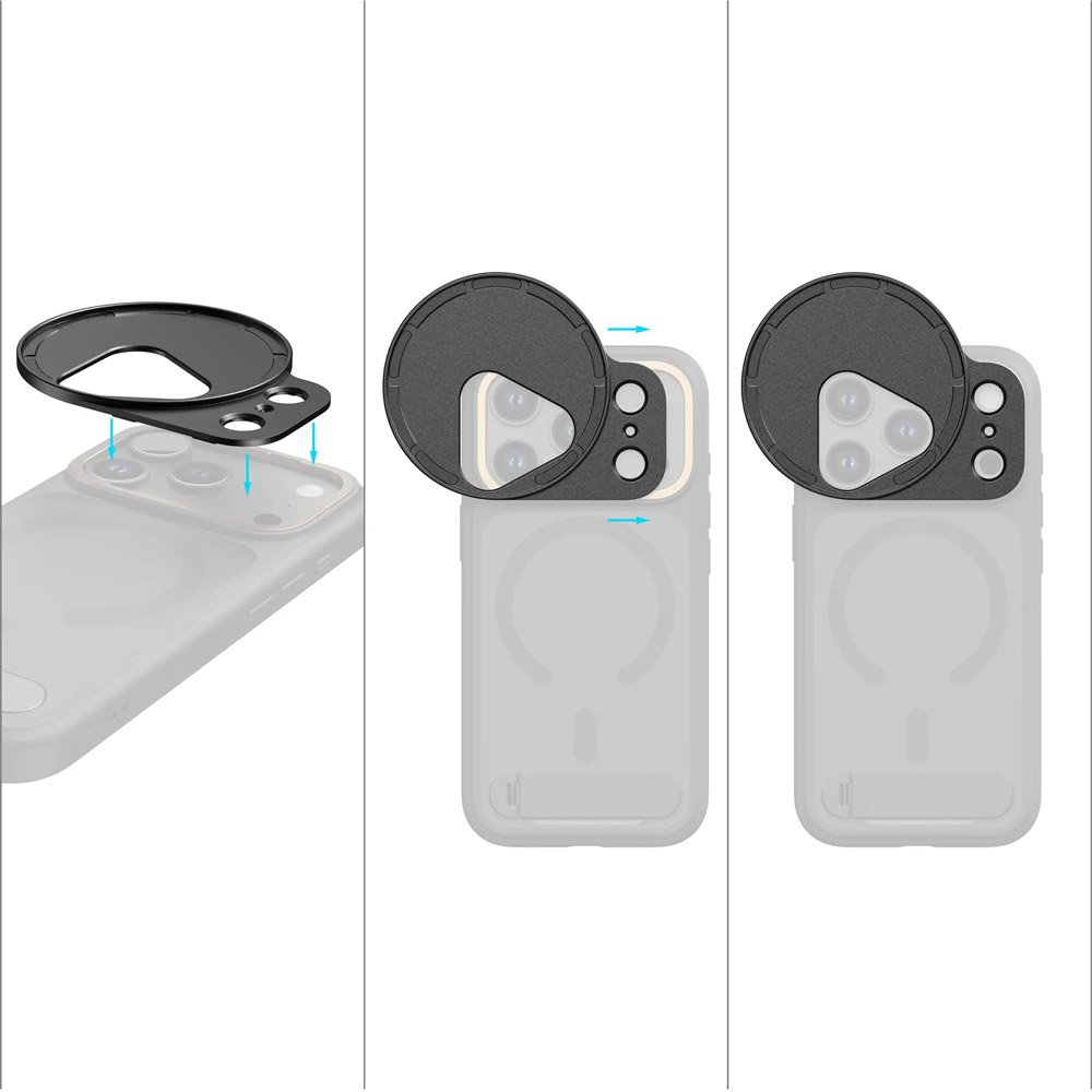 스몰리그 5547 아이폰17 프로 Filmov 67mm 흡착 필터 어댑터