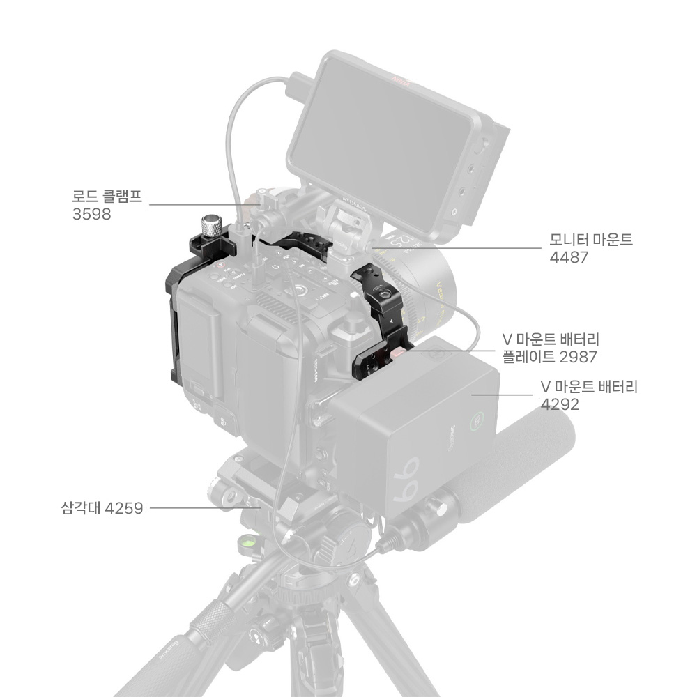 스몰리그 5810 캐논 EOS C80 케이지