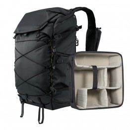 레오포토 BACKUP 35L 카메라 백팩 블랙 (인서트 M 포함)