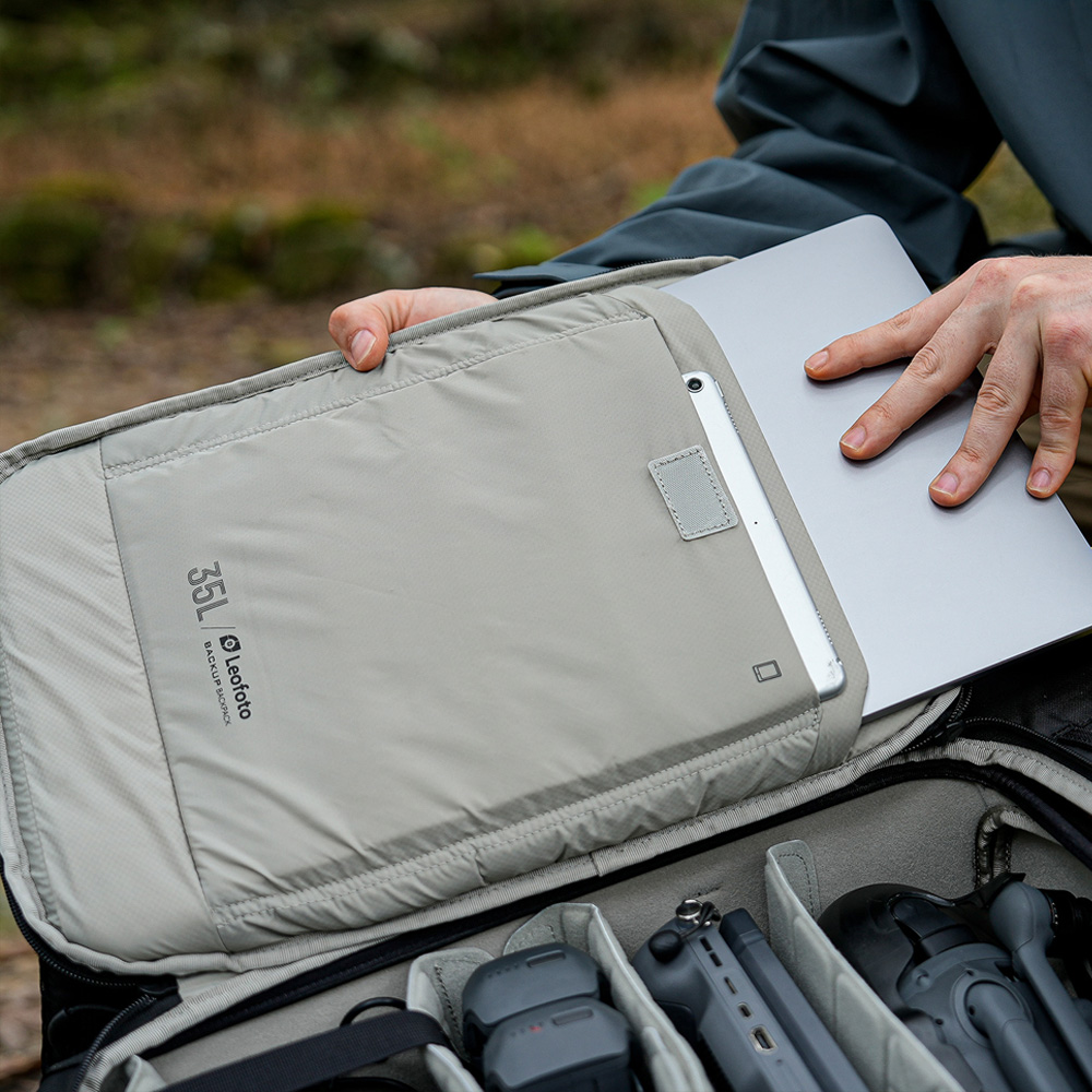 레오포토 BACKUP 35L 카메라 백팩 옐로우 (인서트 M 포함)