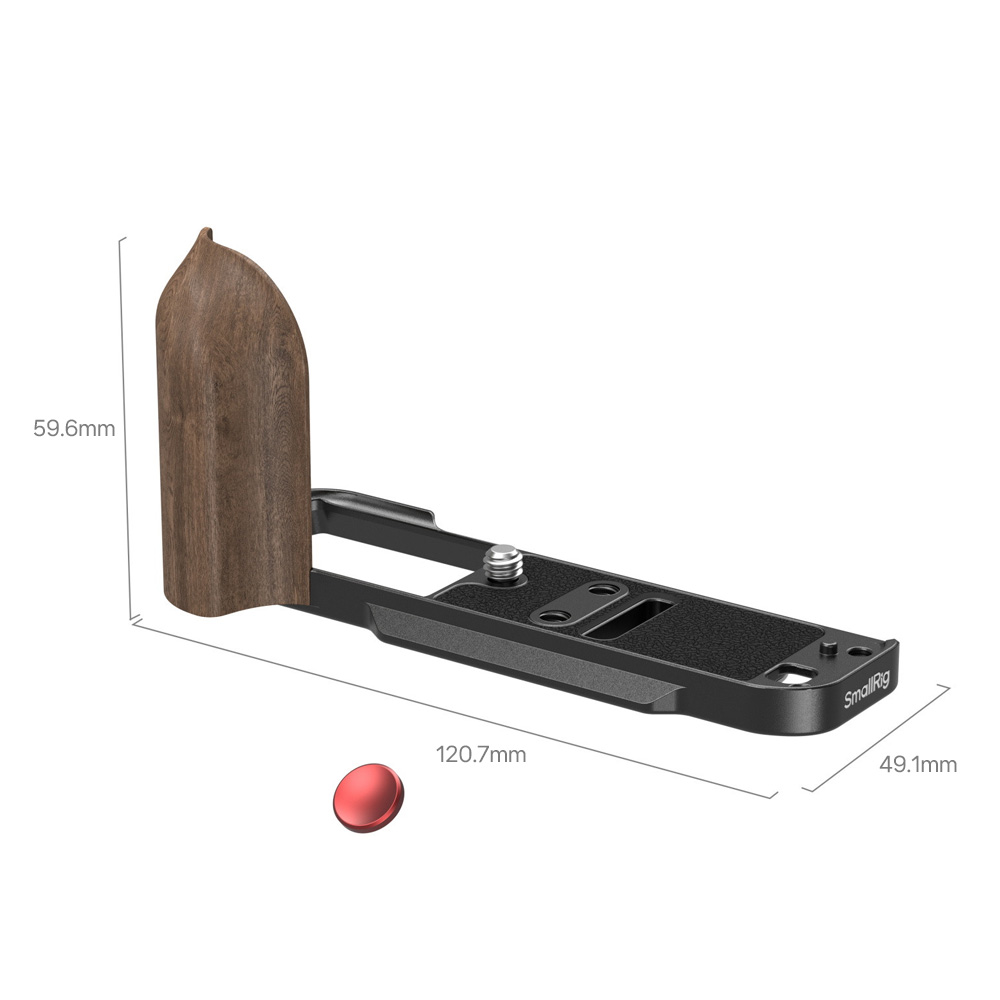 스몰리그 5666 후지 X-T30 / X-T30II / X-T30III 그립 플레이트 블랙