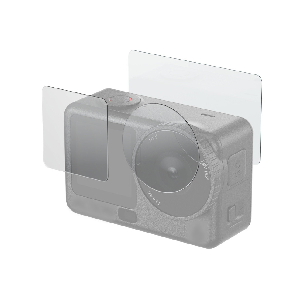 스몰리그 5892 DJI 오즈모 액션6 강화유리 보호 필름 키트