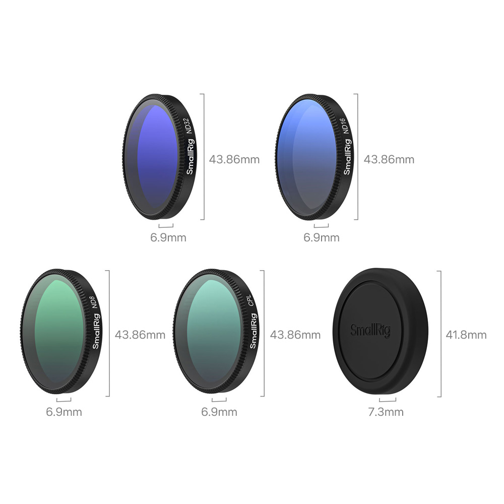 스몰리그 5895 DJI 오즈모 액션6 ND / CPL 필터키트