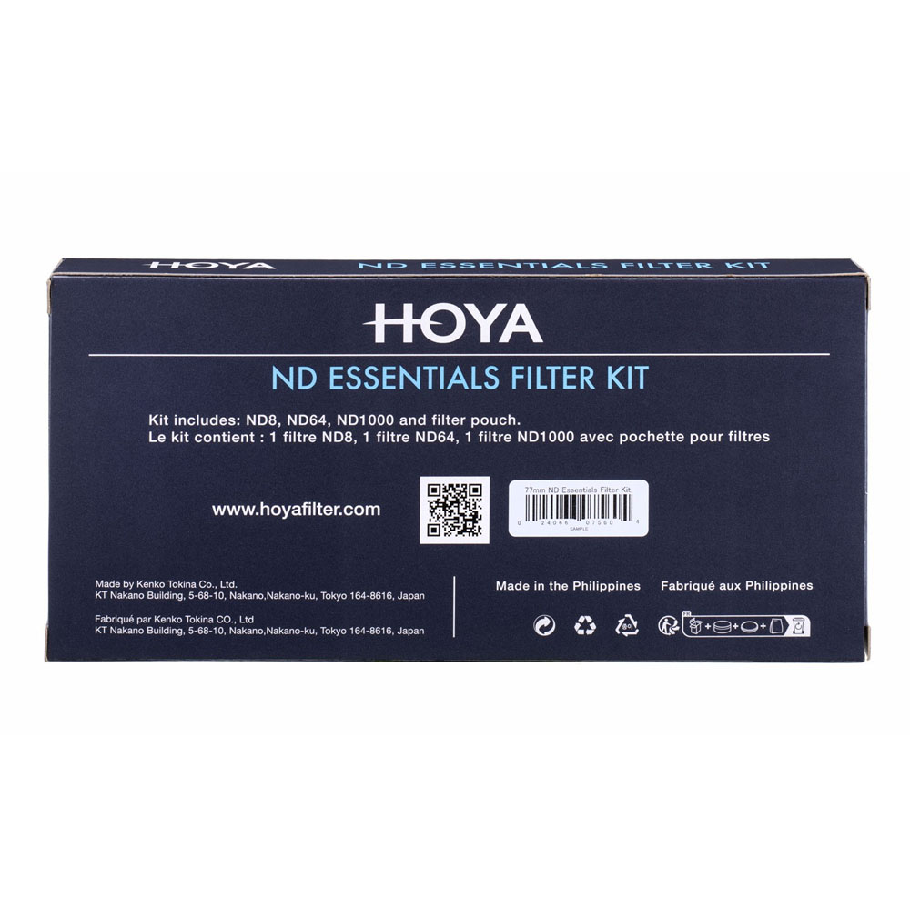 호야 Essentials ND8 / 64 / 1000 필터 키트 55mm
