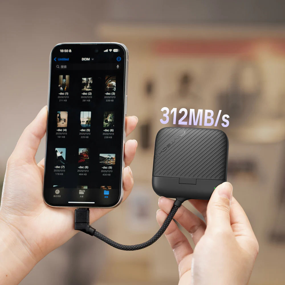 피지테크 미니 고속 카드리더기 케이스 블랙 P-GM-393