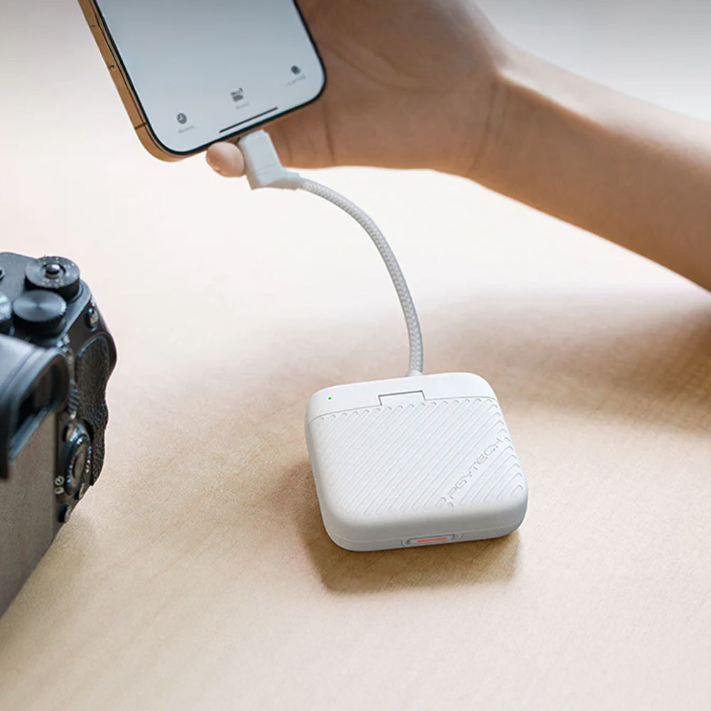 피지테크 미니 고속 카드리더기 케이스 화이트 P-GM-396