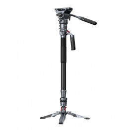 스몰리그 5565 PRO 원터치 모노포드 카본 4단