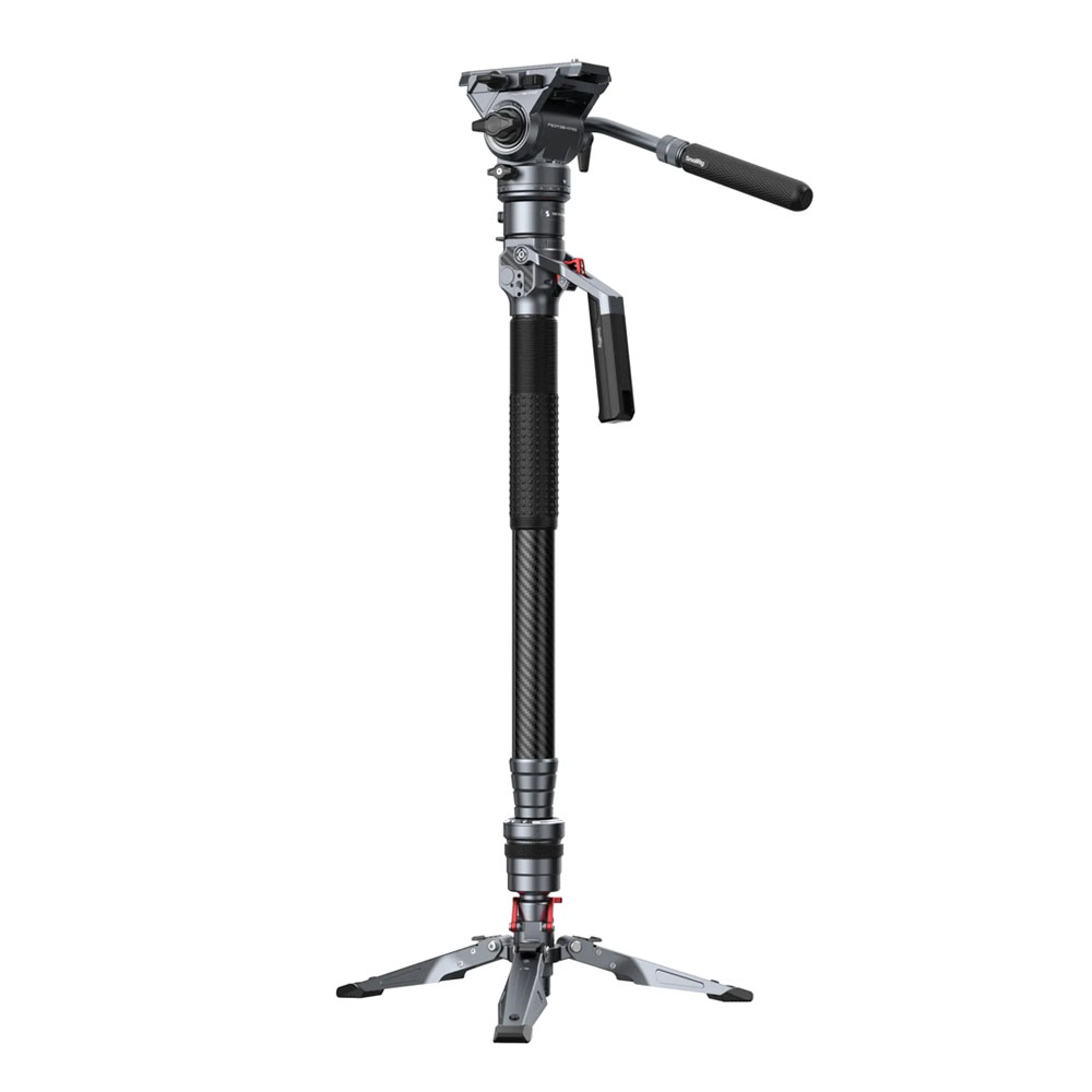 스몰리그 5565 PRO 원터치 모노포드 카본 4단