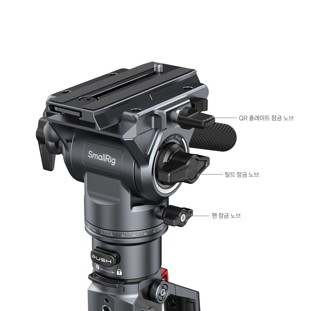 스몰리그 5565 PRO 원터치 모노포드 카본 4단